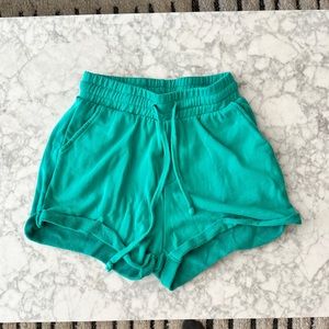 Towel Jersey Shorts in Teal - Part of a Set